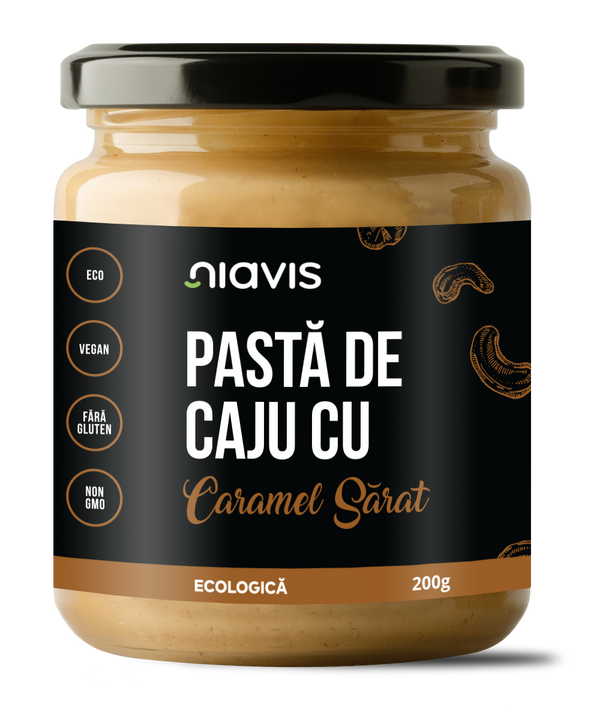 Pasta de Caju cu Caramel Sarat Ecologica/BIO 200g