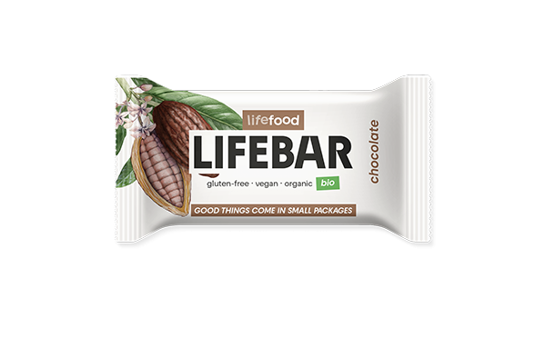 LIFEBAR BATON CU CIOCOLATA RAW BIO 25G