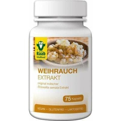 FRANKINCENSE ( TAMAIE ) EXTRACT 500MG, 75 CAPSULE VEGANE