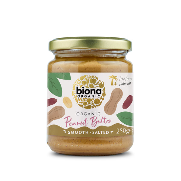CREMA DE ARAHIDE SMOOTH BIO CU SARE 250G