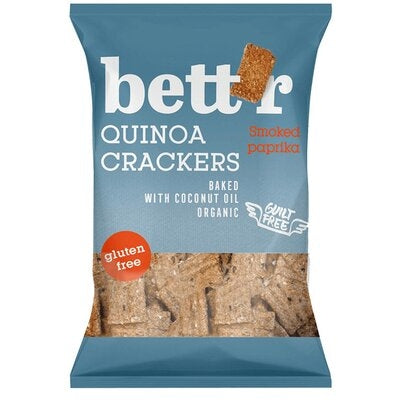 CRACKERS CU QUINOA SI BOIA BIO 100G