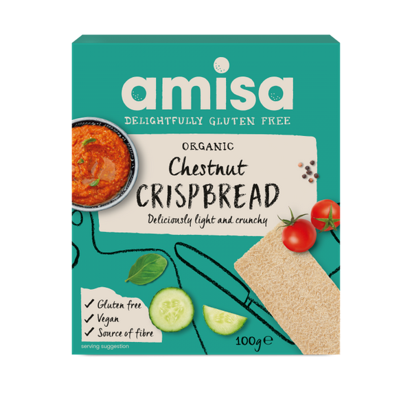 CRISPBREAD (PAINICI) CU FAINA DE CASTANE BIO  120G