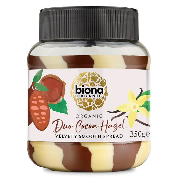 CREMA DE CIOCOLATA CU ALUNE DUO SWIRL BIO 350G