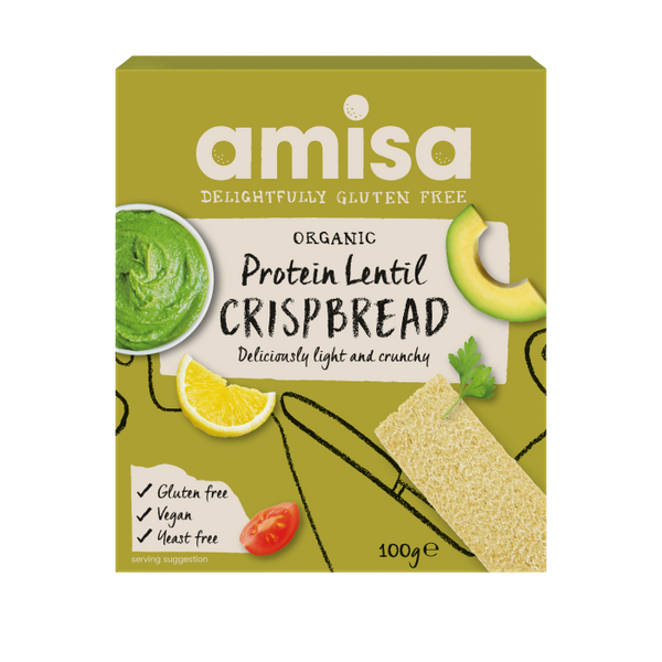 CRISPBREAD (PAINICI) PROTEICE CU LINTE BIO 120G