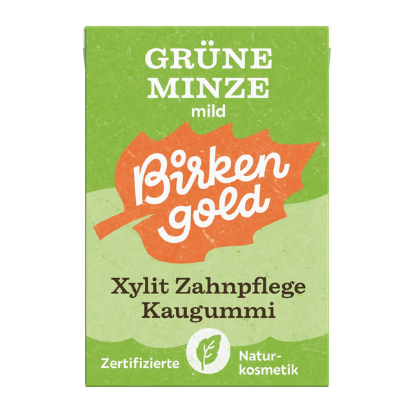 GUMA DE MESTECAT NATURALA CU AROMA USOARA DE MENTA 20 DRAJEURI - 28G