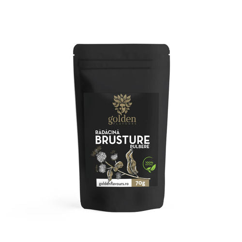 Brusture Rădăcină Pulbere 100% Naturală, 70g | Golden Flavours