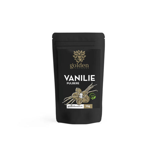 Vanilie Pulbere 100% Naturală, 10g | Golden Flavours