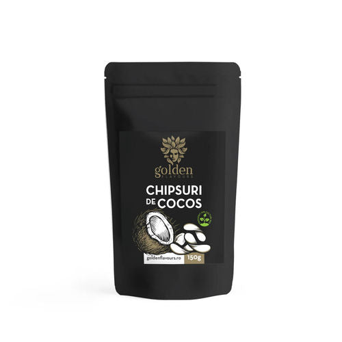 Chipsuri de Cocos, 150g | Golden Flavours