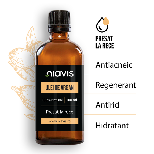 Ulei de Argan Dezodorizat 100ml