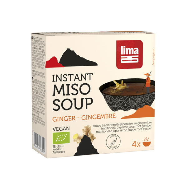 SUPA MISO INSTANT CU GHIMBIR BIO 4X15G
