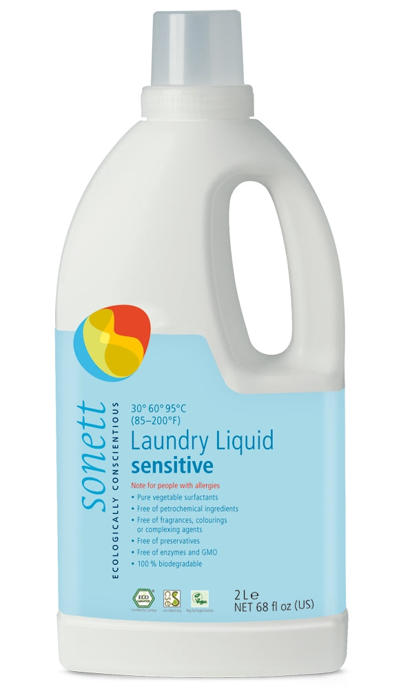 DETERGENT ECOLOGIC LICHID PT. RUFE ALBE SI COLORATE NEUTRU 2L