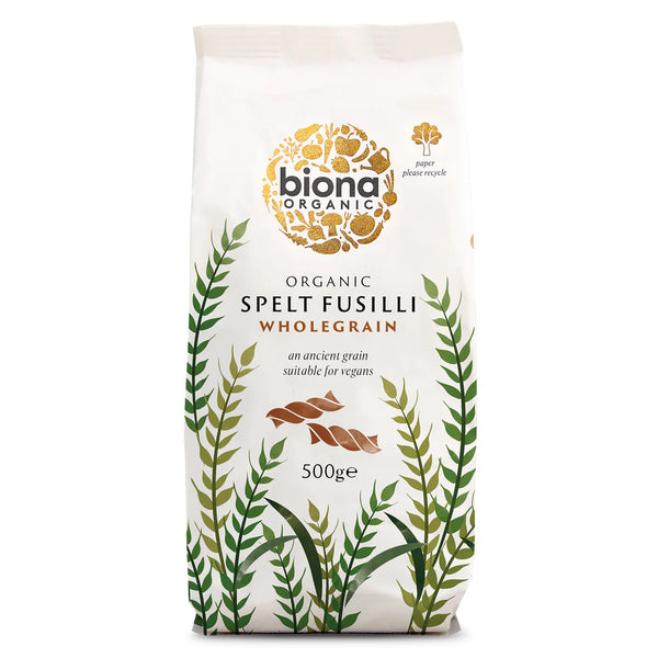 FUSILLI DIN GRAU SPELTA INTEGRAL BIO 500G
