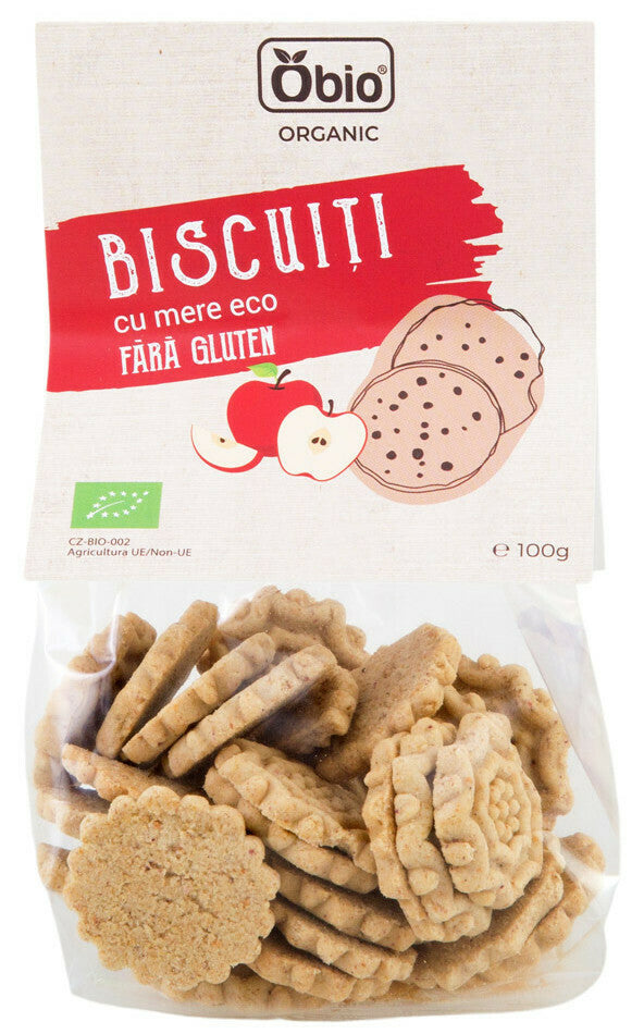 BISCUITI CU MERE BIO 100G