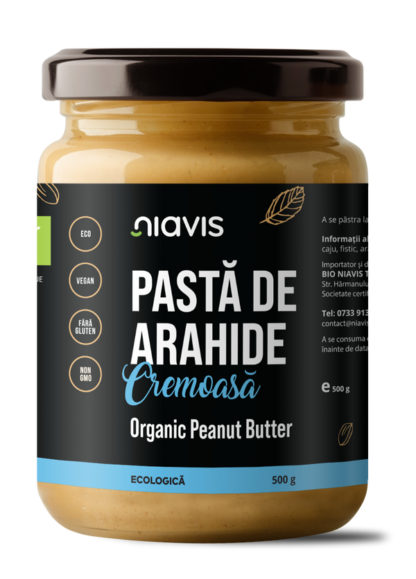 Pasta de Arahide Cremoasa Ecologica/BIO 500g
