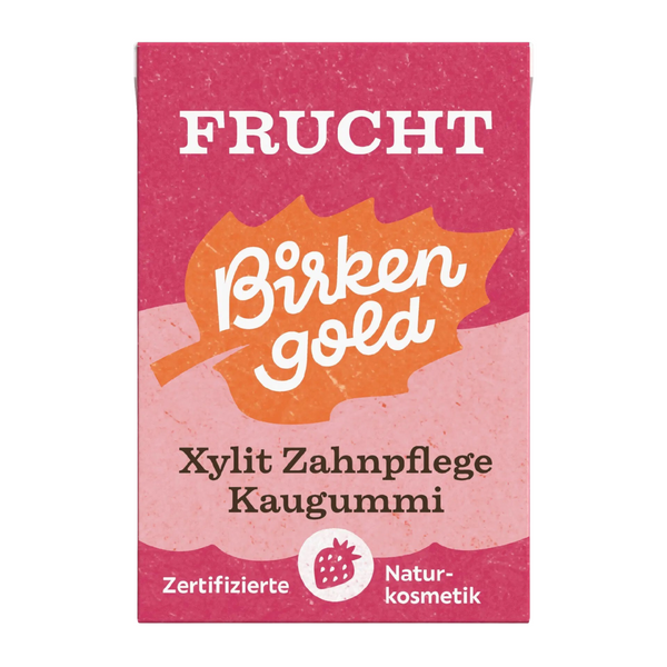 GUMA DE MESTECAT NATURALA CU FRUCTE 20 DRAJEURI - 28G