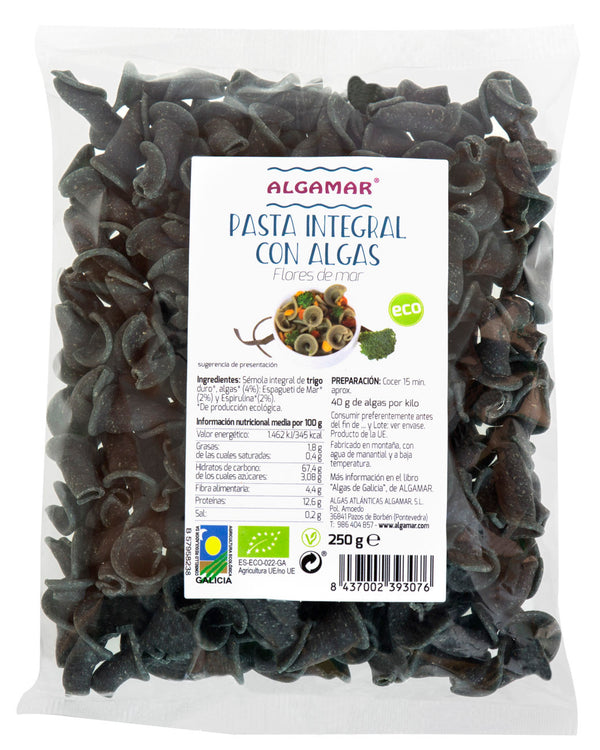 PASTE INTEGRALE GRAU DUR "FLOWERS OF THE SEA" CU ALGE BIO 250G
