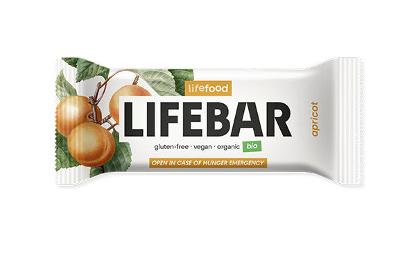 LIFEBAR BATON CU CAISE RAW BIO 40G