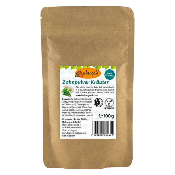 PASTA DE DINTI PUDRA CU MUSETEL FARA FLOUR - REFILL 100G