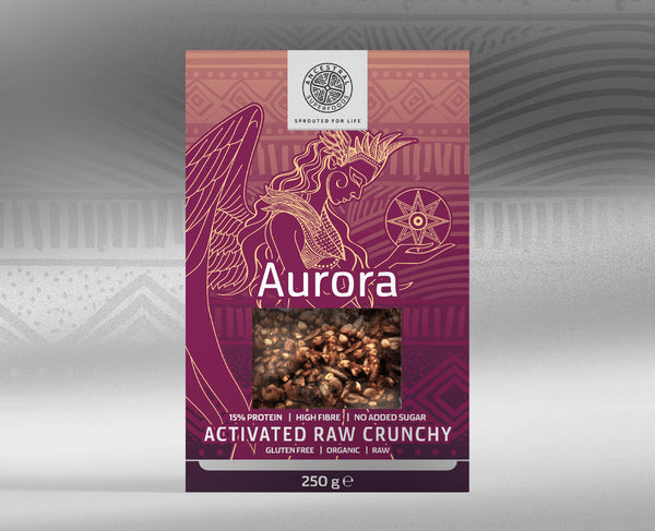 AURORA CRUNCHY CU SEMINTE ACTIVE RAW BIO 250G
