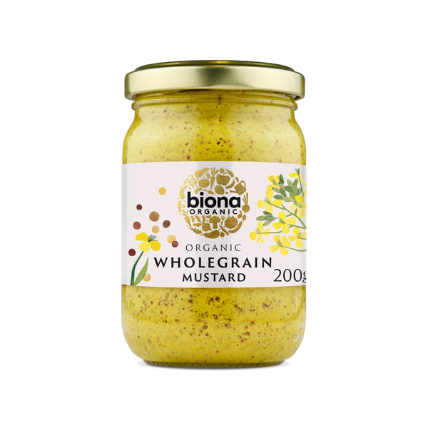 MUSTAR CU BOABE INTEGRALE BIO 200G
