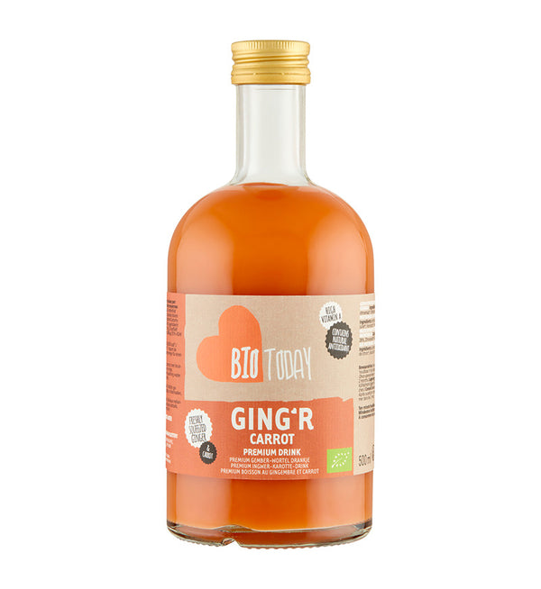 BAUTURA PREMIUM CU GHIMBIR SI MORCOV BIO 500ML
