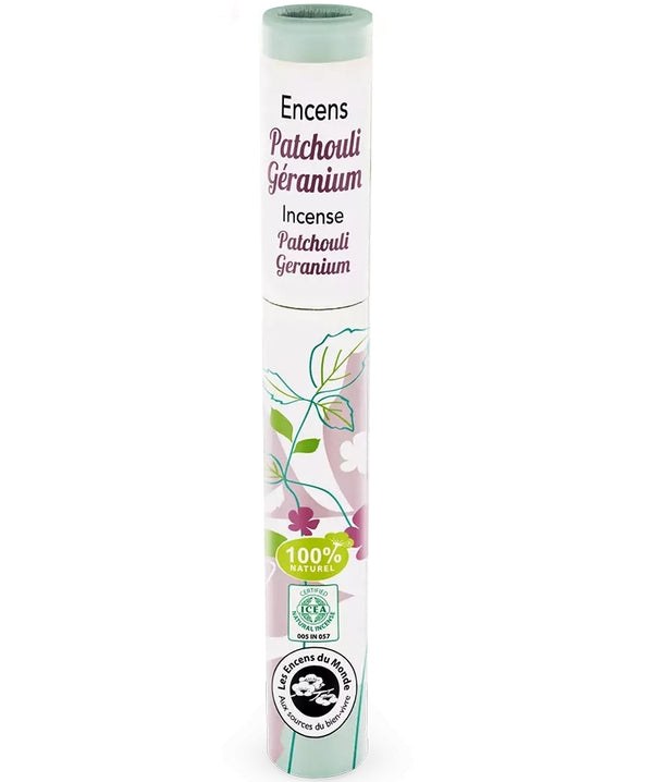 BETISOARE PARFUMATE NATURALE JAPONEZE PATCHOULI SI GERANIU 30 BUCATI