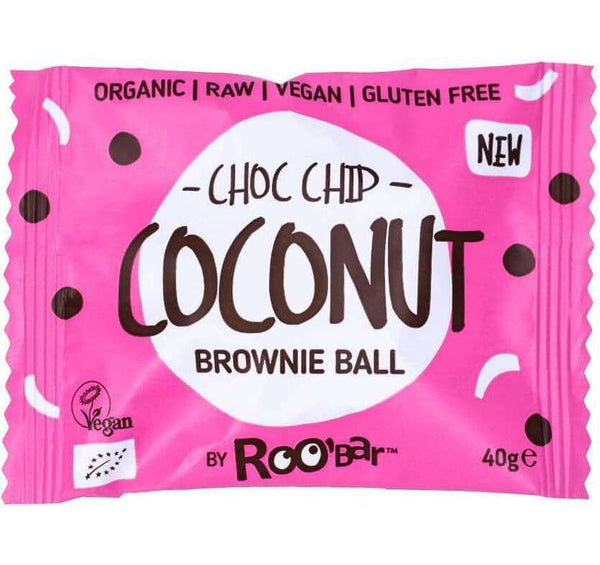 BROWNIE BALL CU COCOS BIO 40G