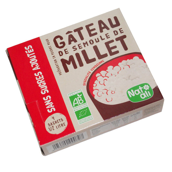BUDINCA DIN GRIS DE MEI BIO 168G