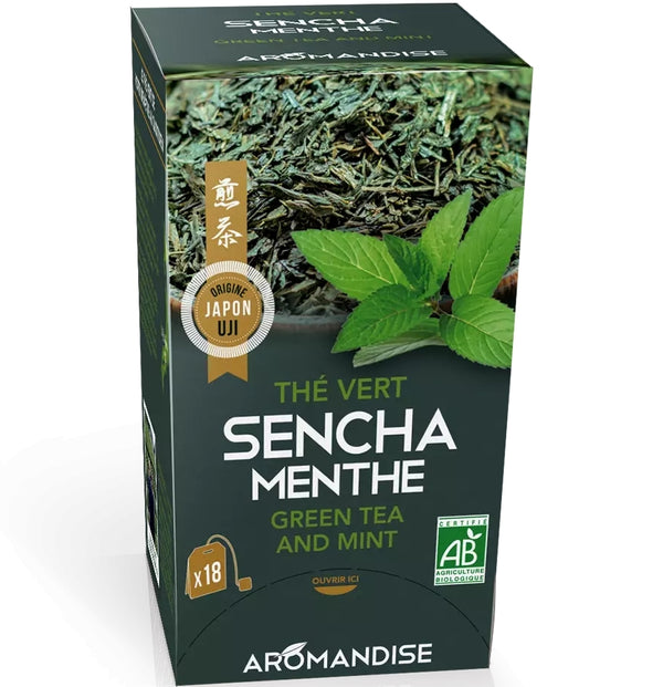 CEAI VERDE SENCHA CU MENTA BIO ( 18DZ X 2G ) 36G