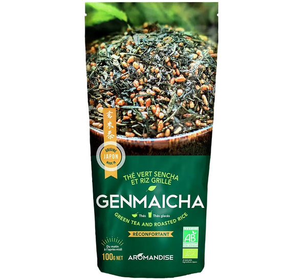 CEAI VERDE CU OREZ GENMAICHA VRAC BIO 100G