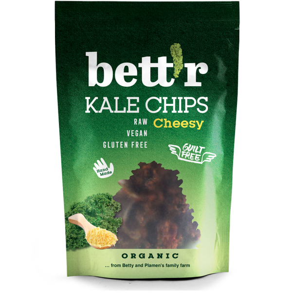 CHIPS DIN KALE CU AROMA DE BRANZA RAW BIO 30G