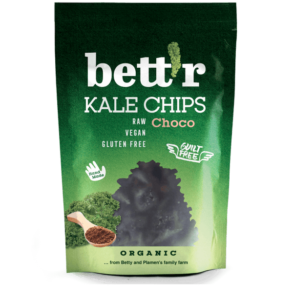 CHIPS DIN KALE CU CIOCOLATA RAW BIO 30G