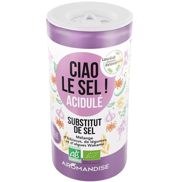 CIAO SARE - INLOCUITOR DE SARE ACIDULAT BIO 70G