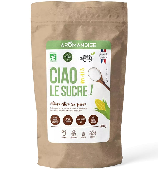 CIAO ZAHAR - ERYTHRITOL BIO 300G