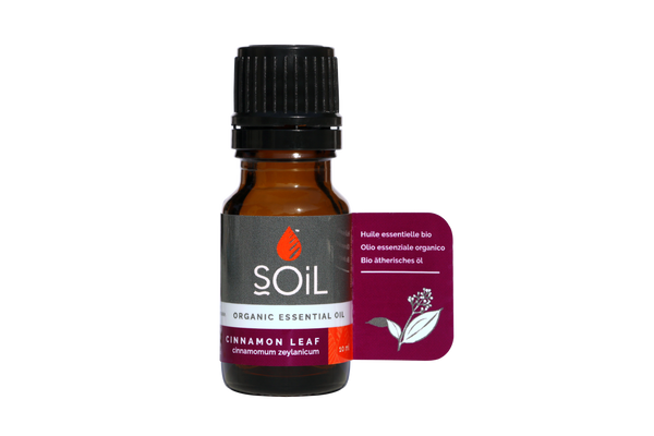 Ulei Esențial de Scorțișoară (Cinnamon) Ecologic/Bio, 10ml | SOiL