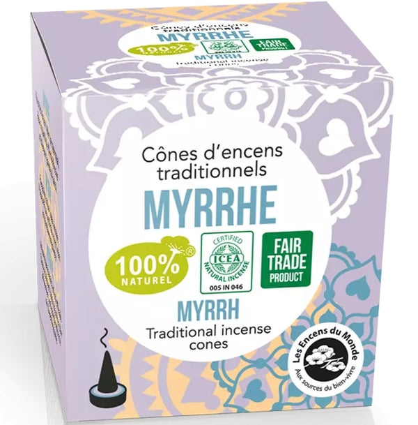 CONURI PARFUMATE NATURALE INDIENE - SMIRNA 12 BUCATI