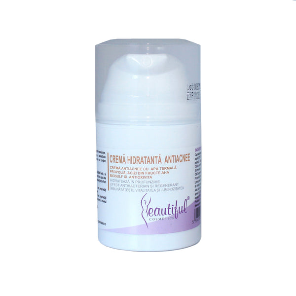 CREMA ANTIACNEE CU APA TERMALA SI ANTIOXIVITA 50ML