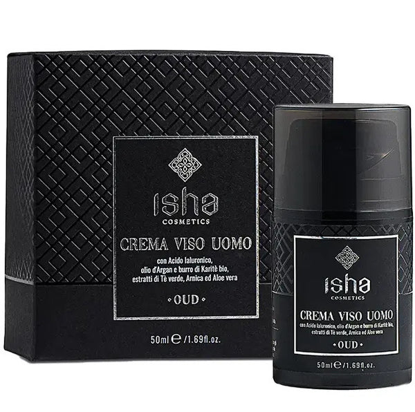 CREMA DE FATA PENTRU BARBATI CU ACID HIALURONIC SI ULEI DE ARGAN 50ML