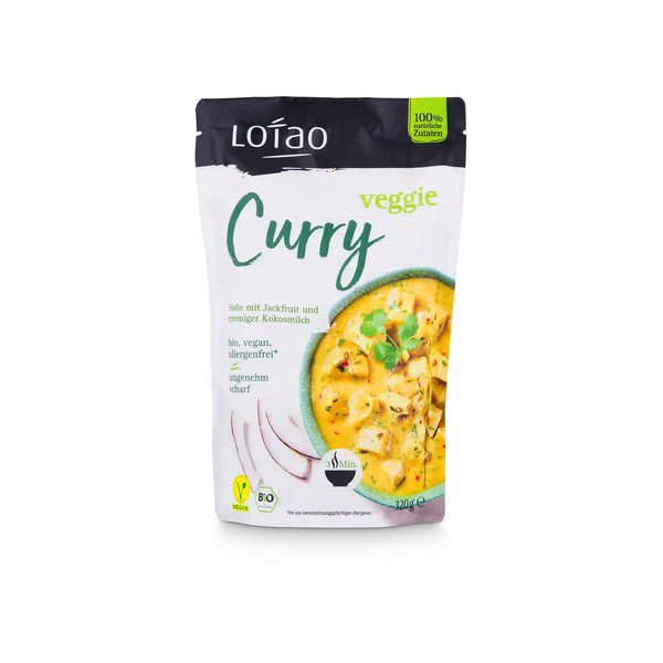 CURRY VEGAN CU JACKFRUIT SI COCOS BIO 320G