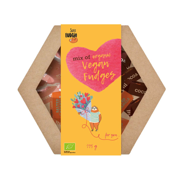 CUTIE CADOU CU CARAMELE ASORTATE BIO 195G