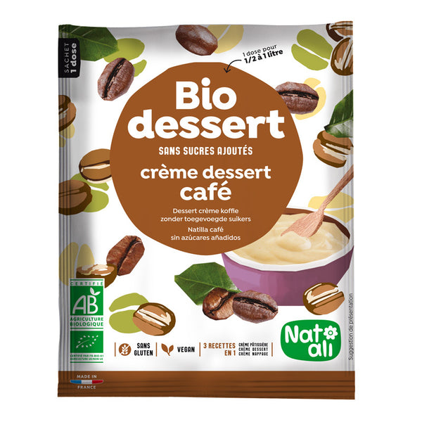 DESERT CREMA CU CAFEA BIO 45G