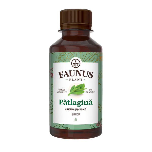 Faunus Sirop Pătlagină Cu Miere Și Propolis 200Ml