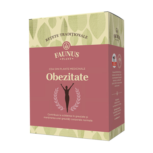 Faunus Ceai -Rețete Tradiționale- Obezitate 180G