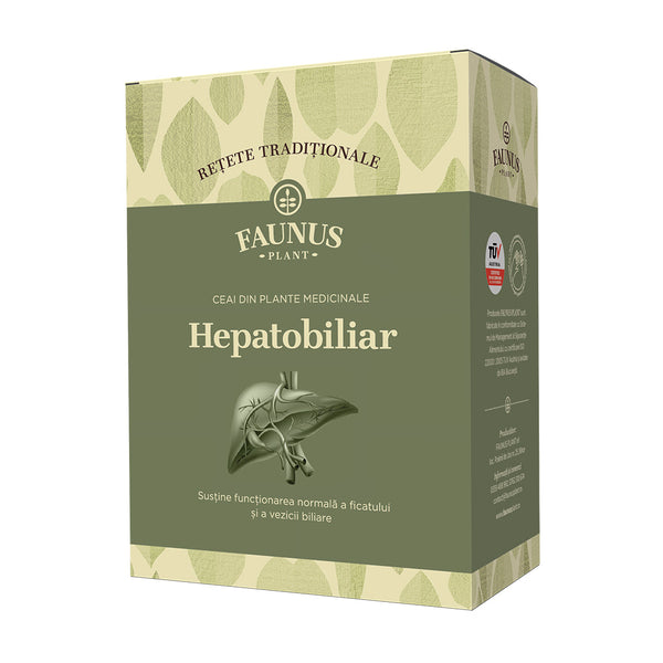 Faunus Ceai -Rețete Tradiționale- Hepatobiliar 180G