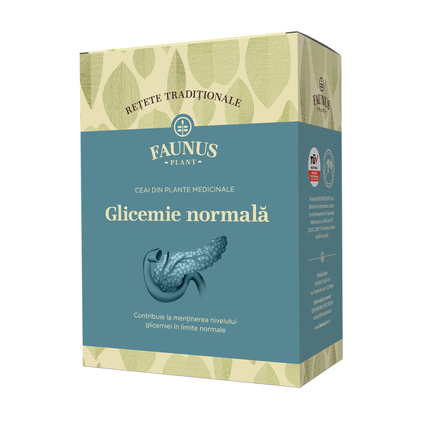 Faunus Ceai -Rețete Tradiționale- Glicemie Normala 180G