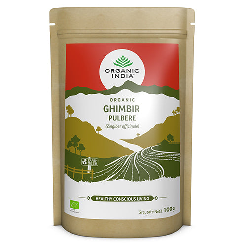 Ghimbir Pulbere, 100% Organic, 100g | Organic India