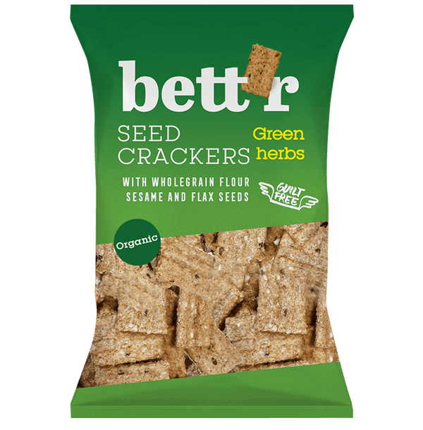 CRACKERS INTEGRALI CU IERBURI BIO 150G