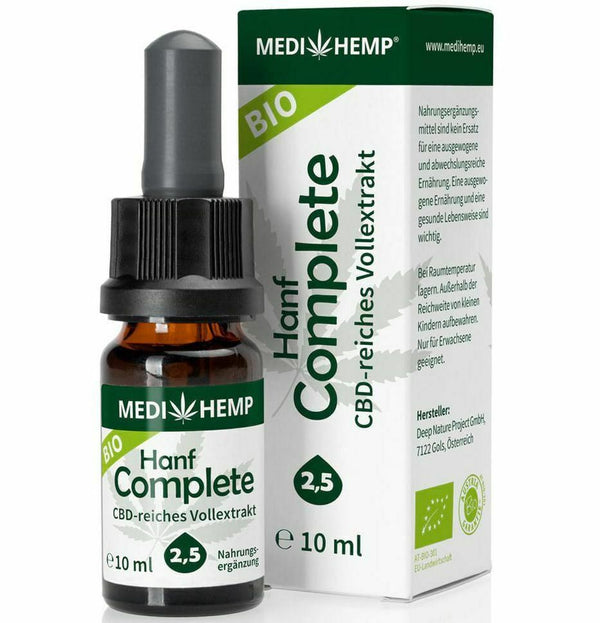 HEMP COMPLETE 2.5% CBD BIO 10ML