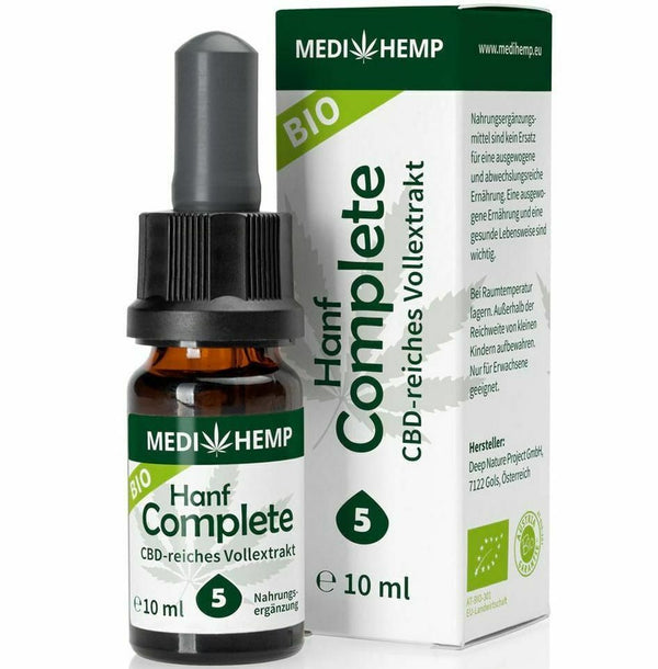 HEMP COMPLETE 5% CBD BIO 10ML