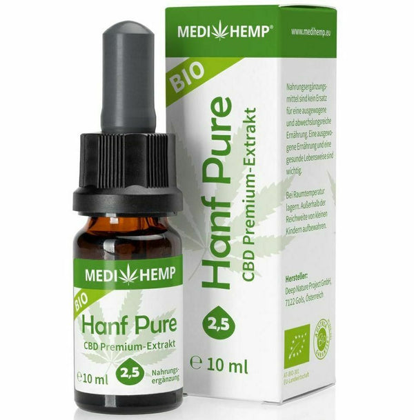 HEMP PURE 2.5% CBD BIO 10ML